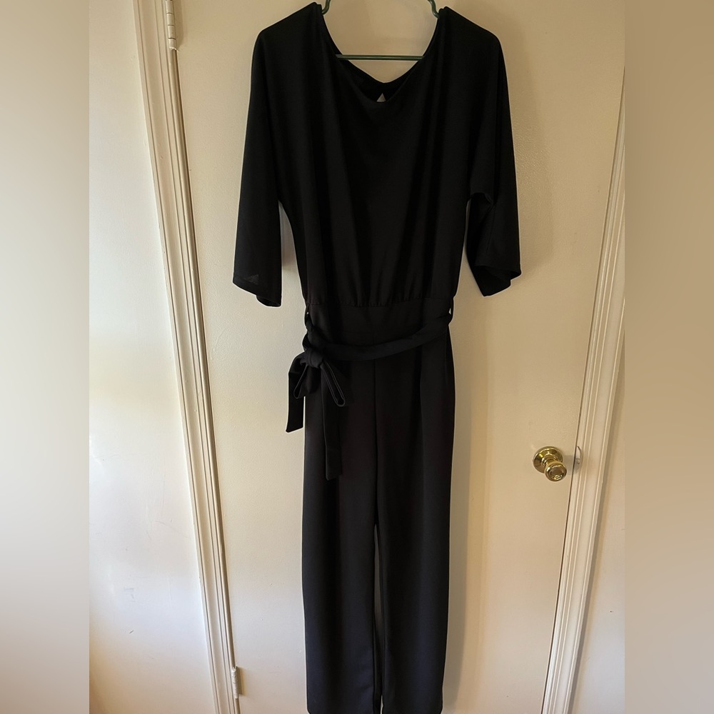 Black jumpsuit